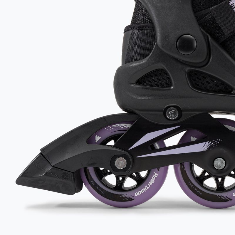 Rollerblade Macroblade 84 dámské kolečkové brusle černo-fialové 07370900 7