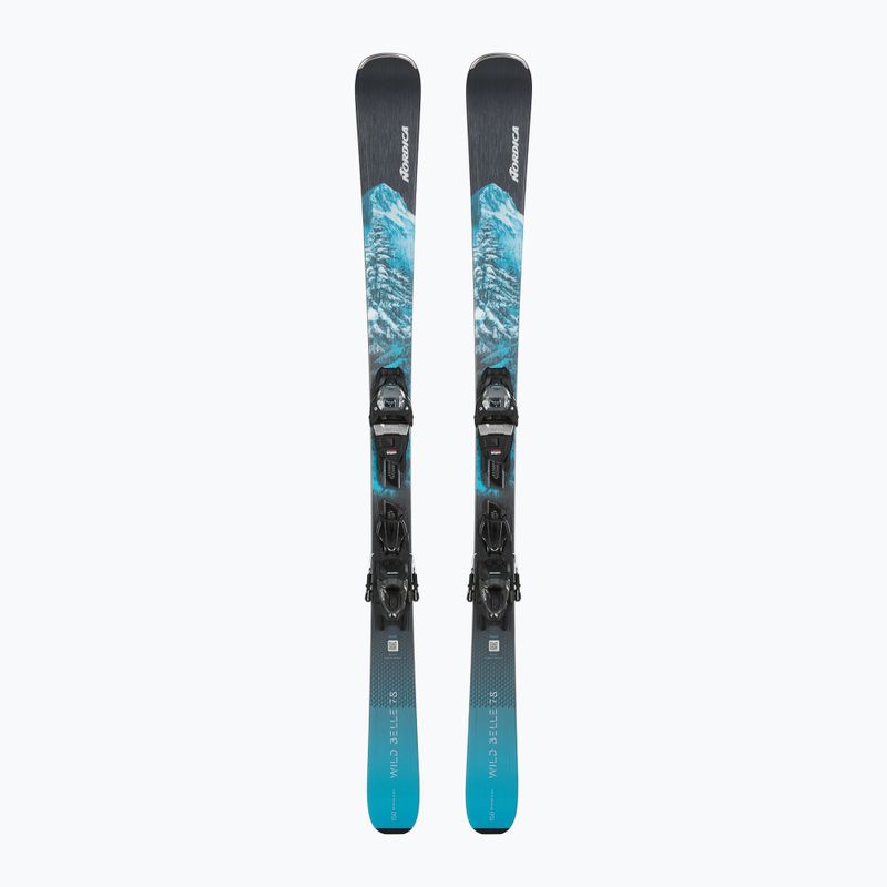 Dámské sjezdové lyže Nordica Wild Belle 78 + vázání TP2COMP10 FDT anthracite/aqua