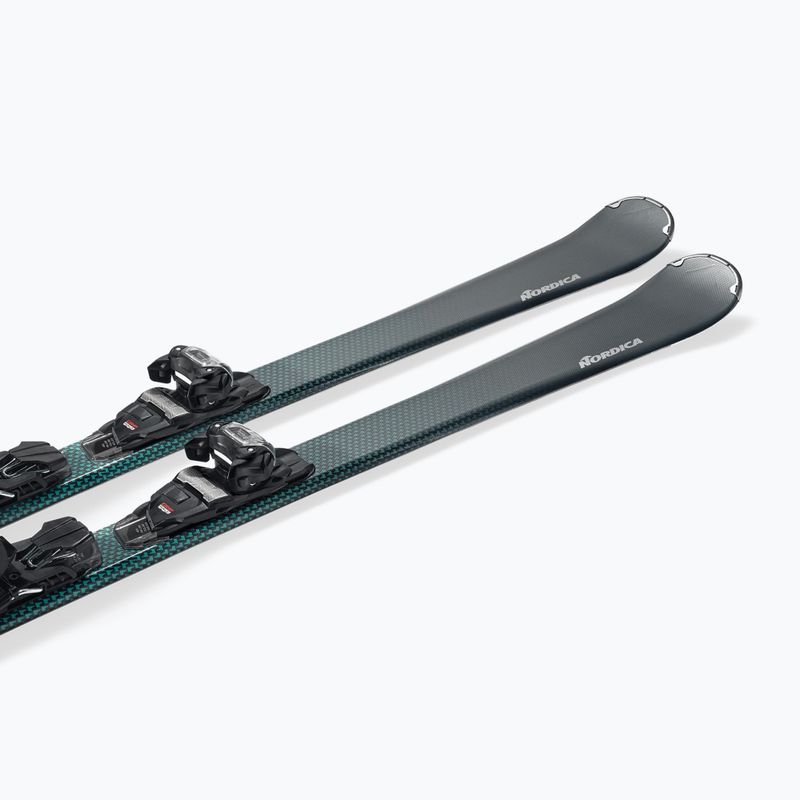 Dámské sjezdové lyže Nordica Belle 73 + TP2 COMP10 FDT grey/aqua 5