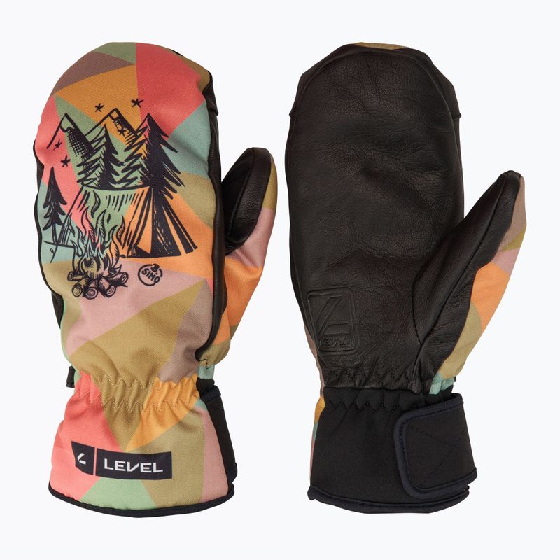 Lyžařské rukavice Level Vertigo Pro Mitt black/camo