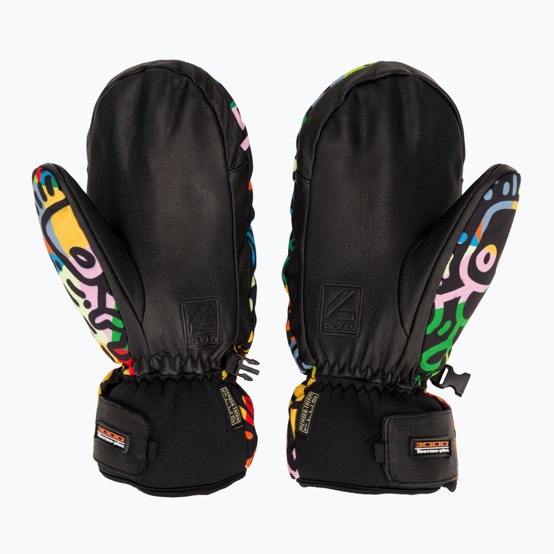 Dětské lyžařské rukavice Level Vertigo Mitt Teen pattern 3