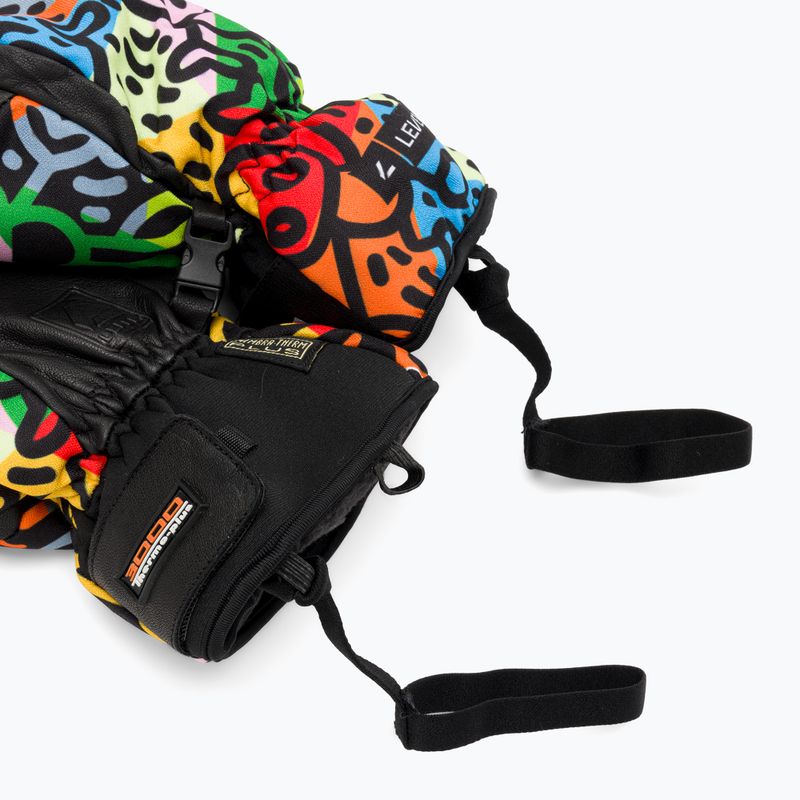 Dětské lyžařské rukavice Level Vertigo Mitt Teen pattern 6