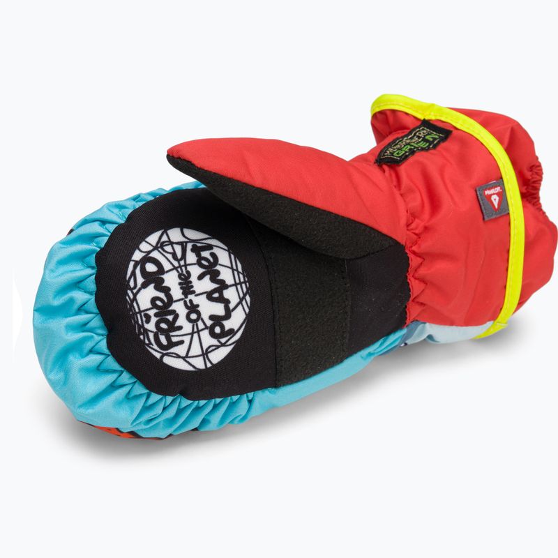 Dětské lyžařské rukavice  Level Animal red 4