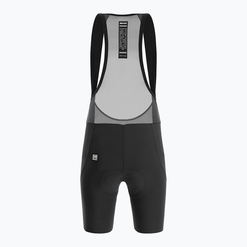 Santini Sleek Raggio dámské cyklistické kraťasy černé 1S1062C3WSLKRAGGNES 2