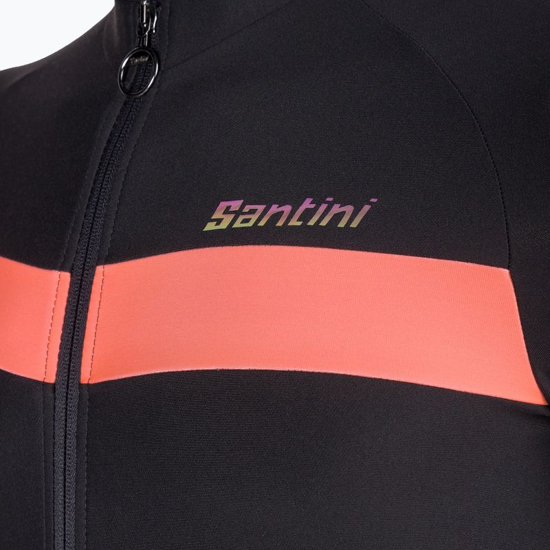 Pánská cyklistická bunda Santini Adapt černá 1W216075ADAPTNE 4
