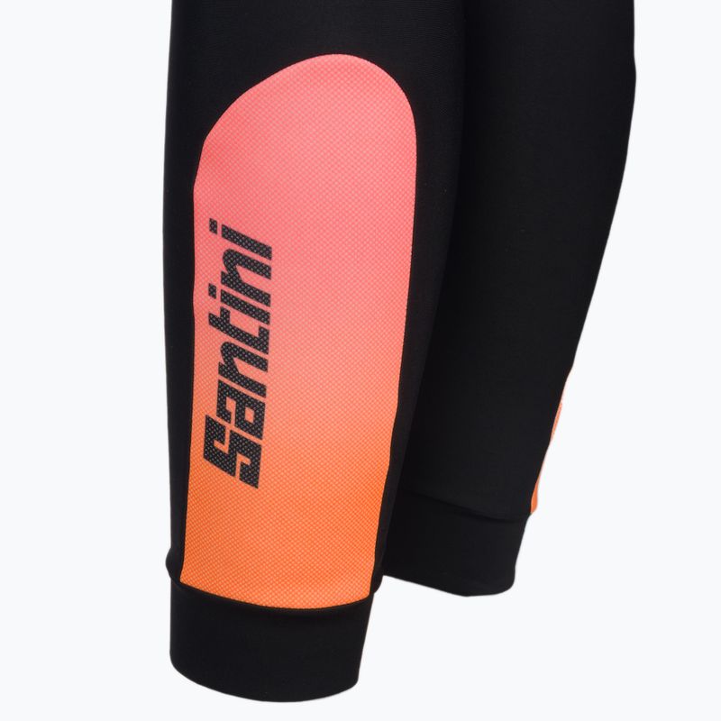 Pánské cyklistické kalhoty Santini Command Super Warm černé 2W1180NATCOMMNE 3