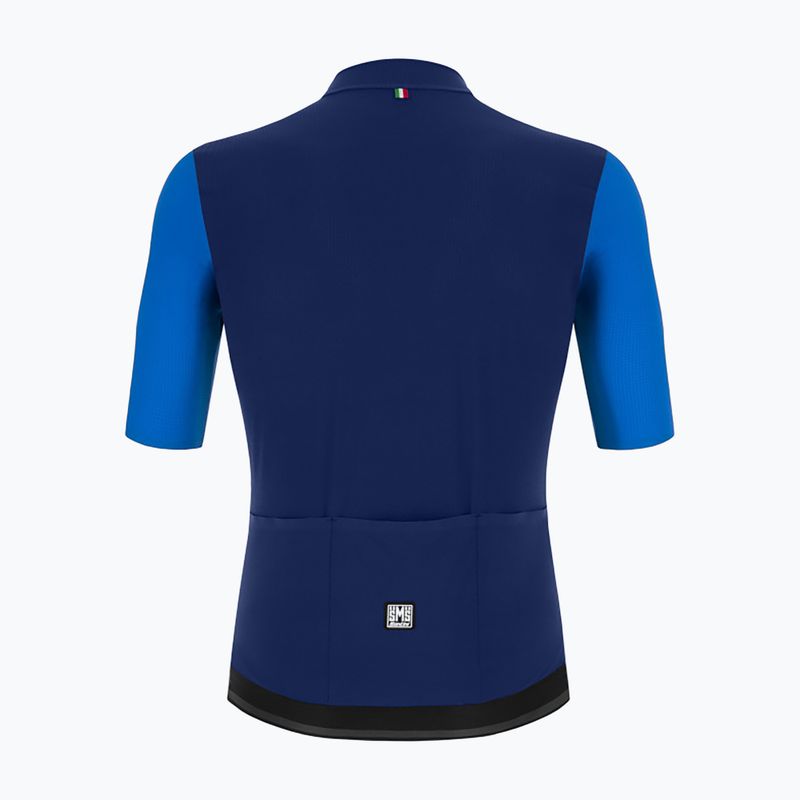 Santini Redux Vigor pánský cyklistický dres modrý 2S94775REDUXVIGORYS 2