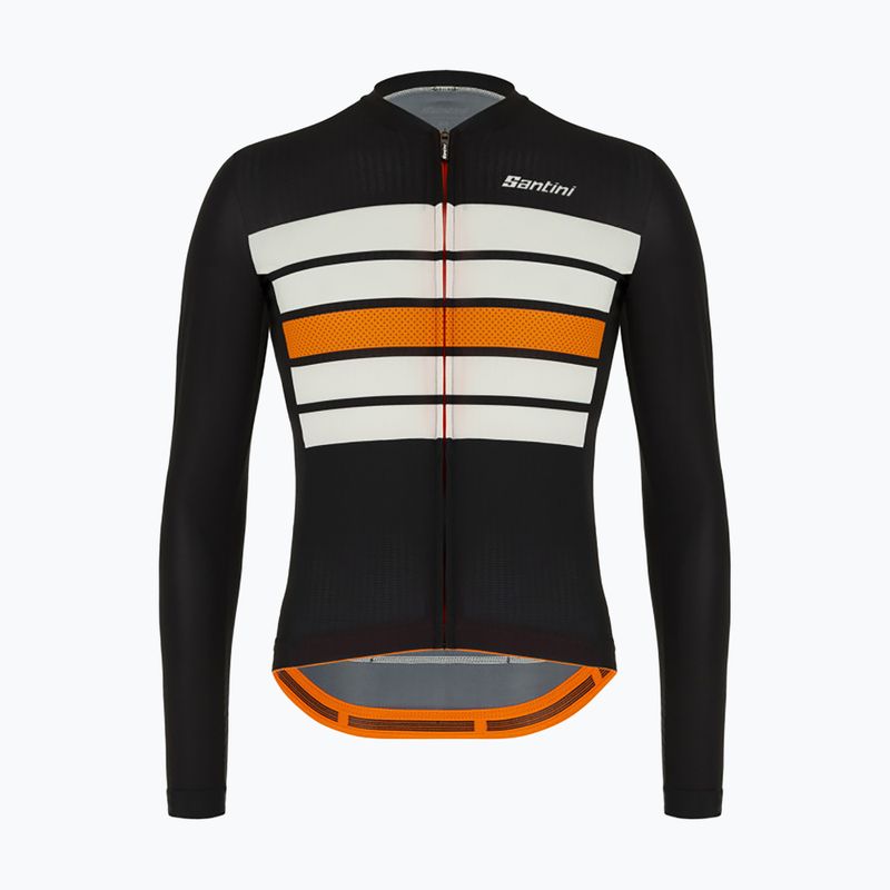 Santini Ecosleek Bengal pánský cyklistický dres černý 2S215075ESLKBENGBIS