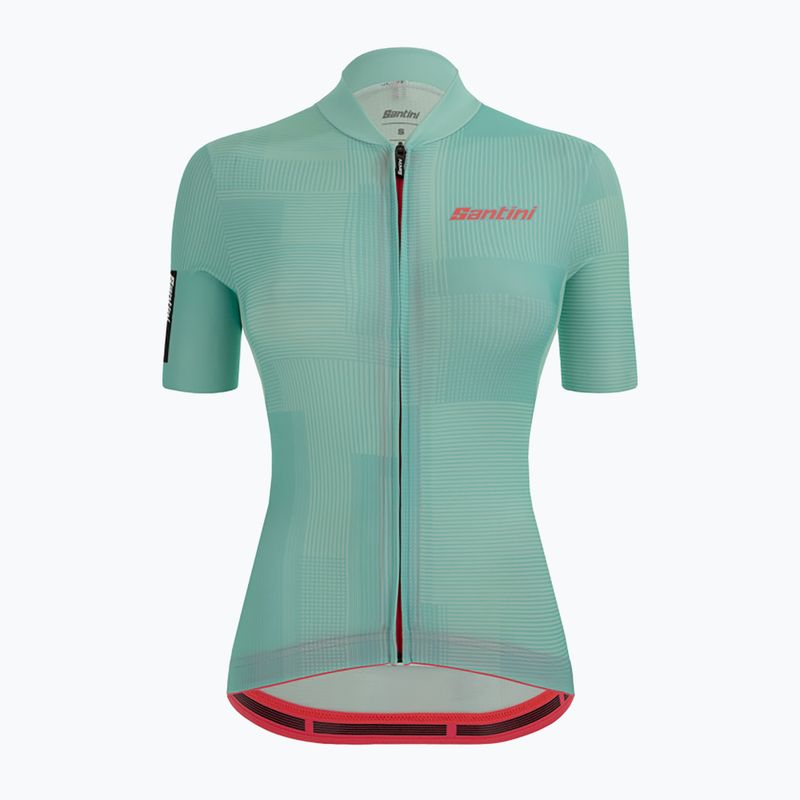 Santini Delta Kinetic dámský cyklistický dres modrý 2S940L75DELTAKINEACS