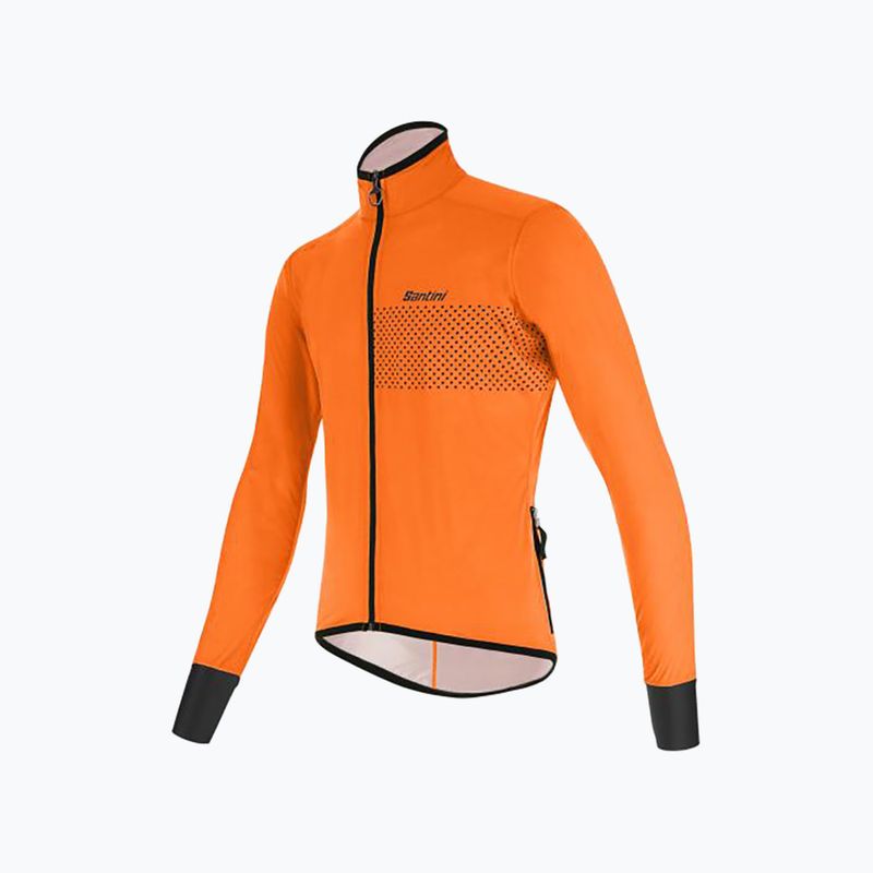 Santini Guard Nimbus pánská cyklistická bunda oranžová 2W52275GUARDNIMB 6