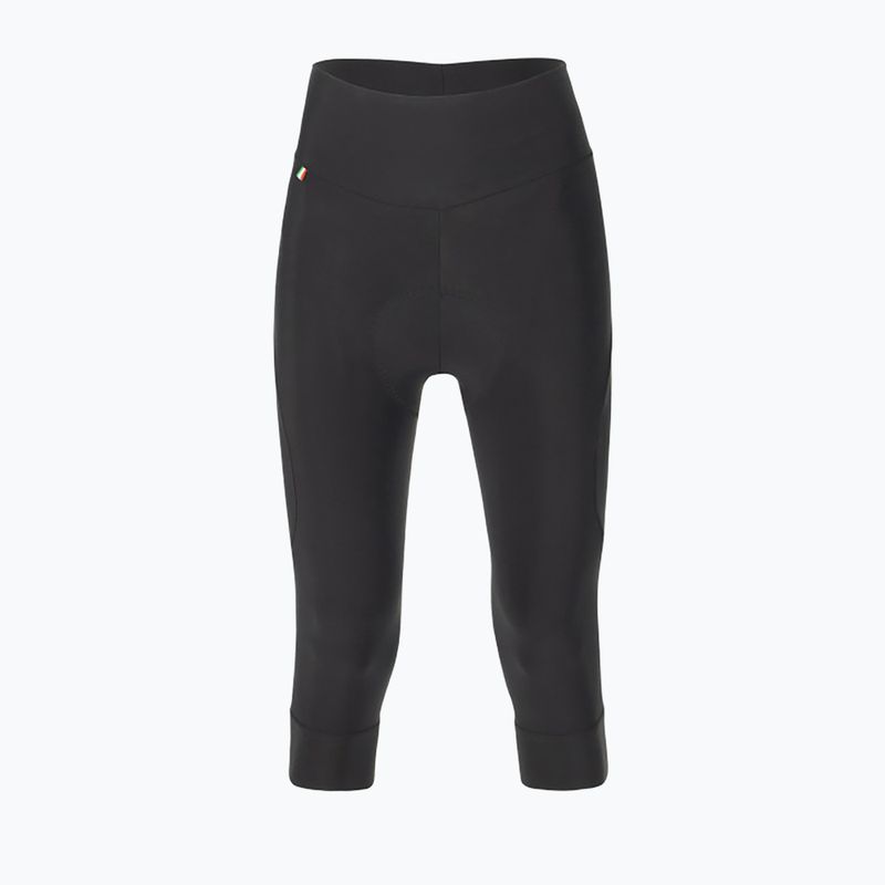 Dámské cyklistické šortky Santini Alba 3/4 black 2S134GILALBANES