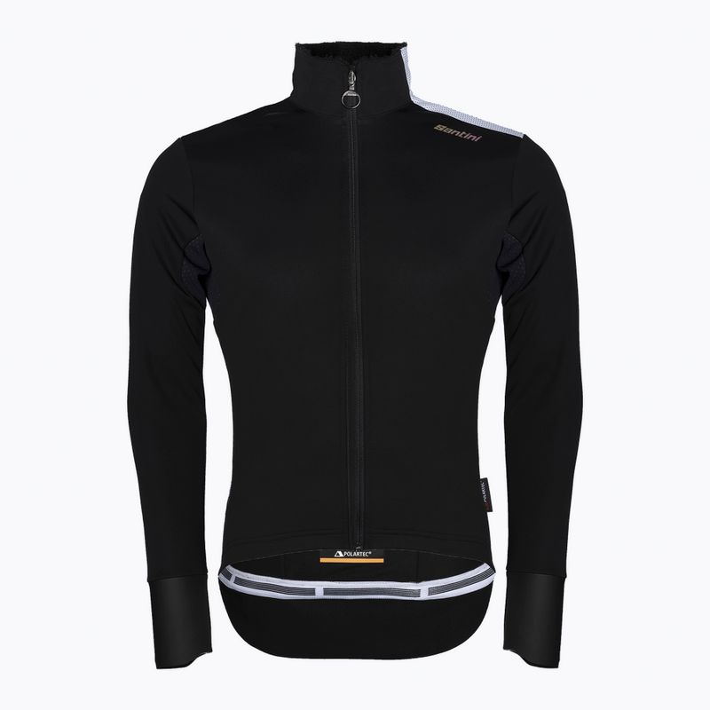 Pánská cyklistická bunda Santini Vega Extreme černá 2W50775VEGAXNE