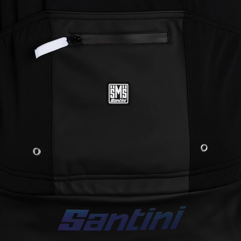 Pánská cyklistická bunda Santini Vega Extreme černá 2W50775VEGAXNE 3