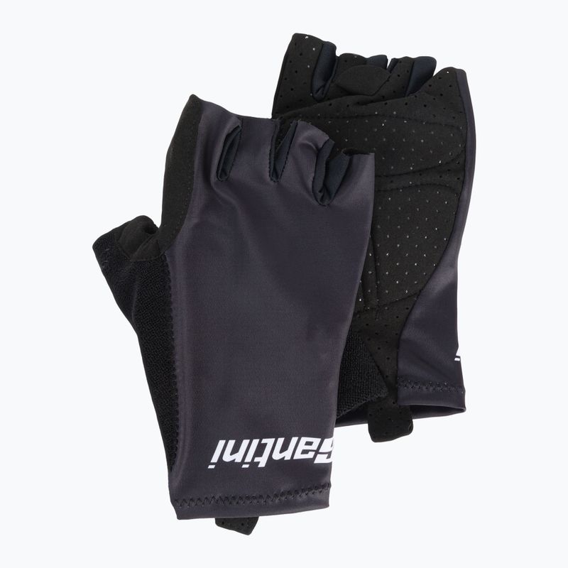 Santini Istinto cyklistické rukavice černé 1S367CL+ISTINEBIS