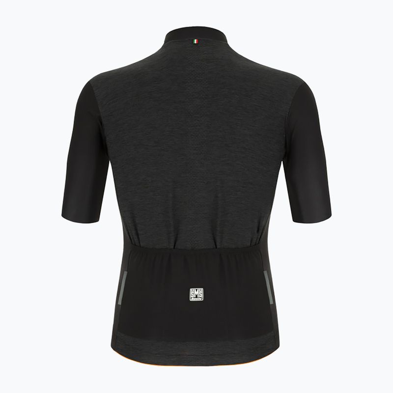 Santini Colore Puro pánský cyklistický dres černý 2S94075RCOLORPUR0NES 3