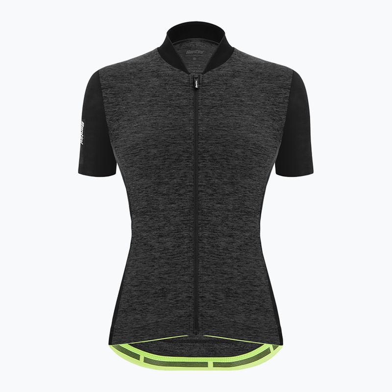 Santini Colore Puro dámský cyklistický dres černý 2S940L75RCOLORPUR0NES