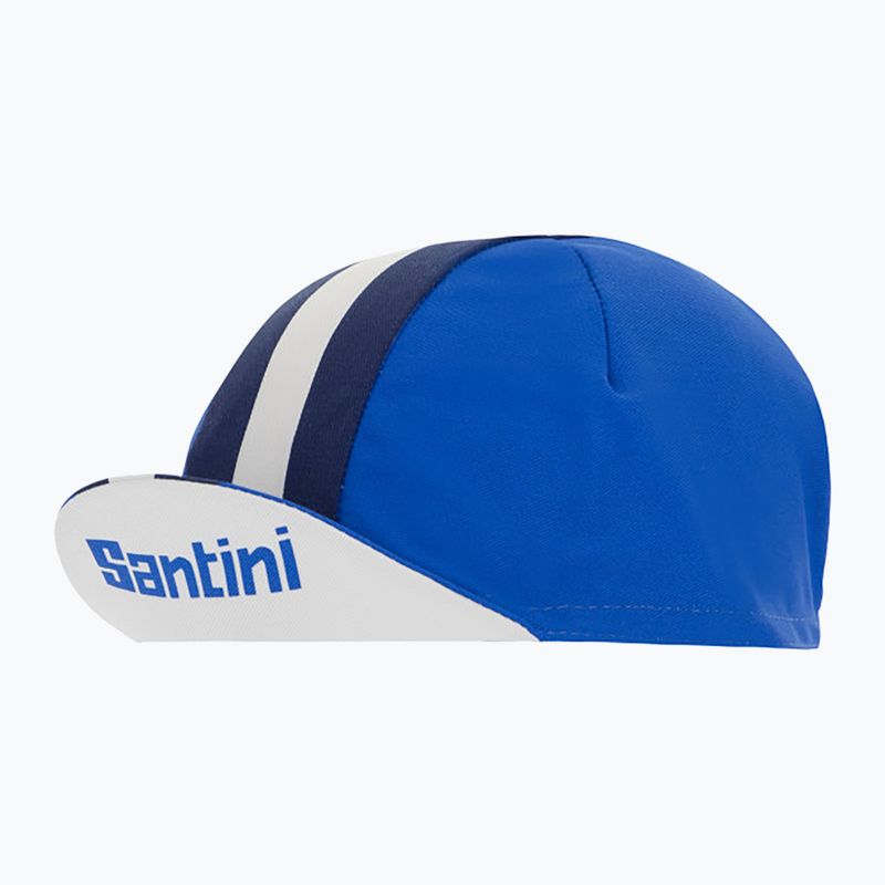 Santini Bengal cyklistická čepice modrá 2S460COTBENGRYUNI 10