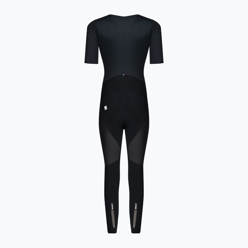 Pánský cyklistický oblek Santini Vega Dry Bib Tights černá 3W1180C3VEGADRY 2