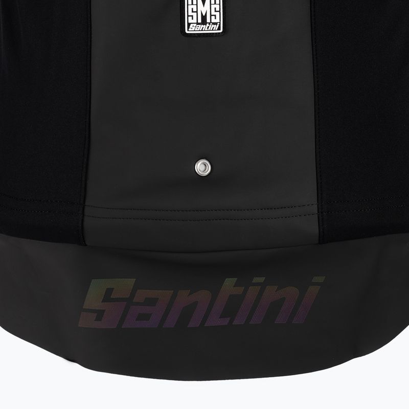 Pánská cyklistická bunda Santini Vega Multi With Hood černá 3W50875VEGAMULT 6