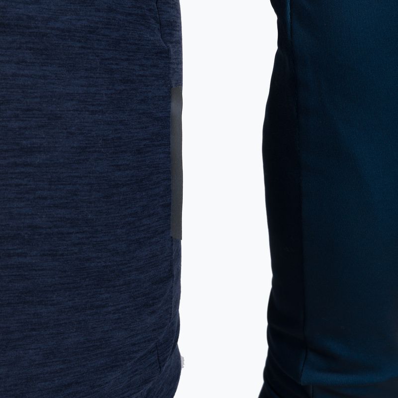 Pánská cyklistická mikina Santini Colore Puro Thermal Jersey námořnictvo 3W216075RCOLORPURO 5