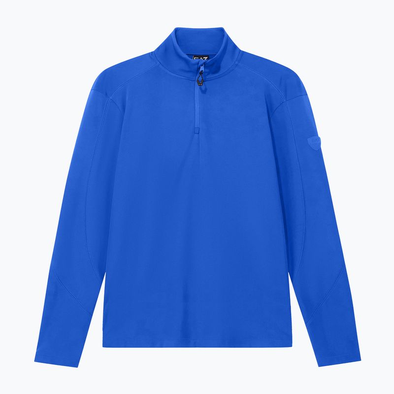 Pánská lyžařská mikina EA7 Emporio Armani Pure Powerstretch T-Top Half Zip new royal 6