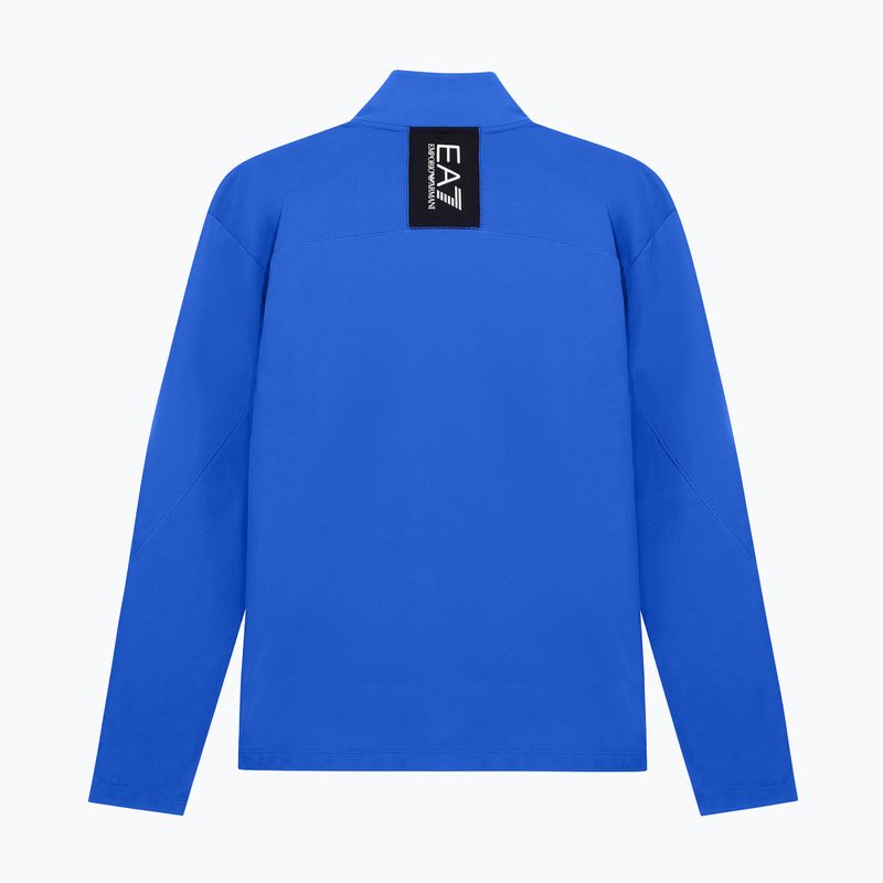 Pánská lyžařská mikina EA7 Emporio Armani Pure Powerstretch T-Top Half Zip new royal 7