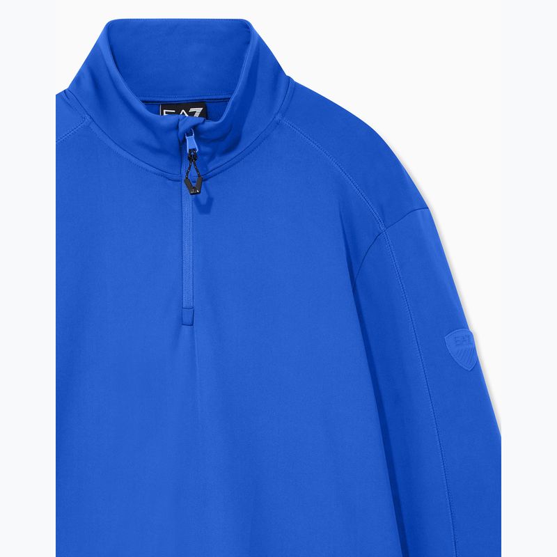 Pánská lyžařská mikina EA7 Emporio Armani Pure Powerstretch T-Top Half Zip new royal 8