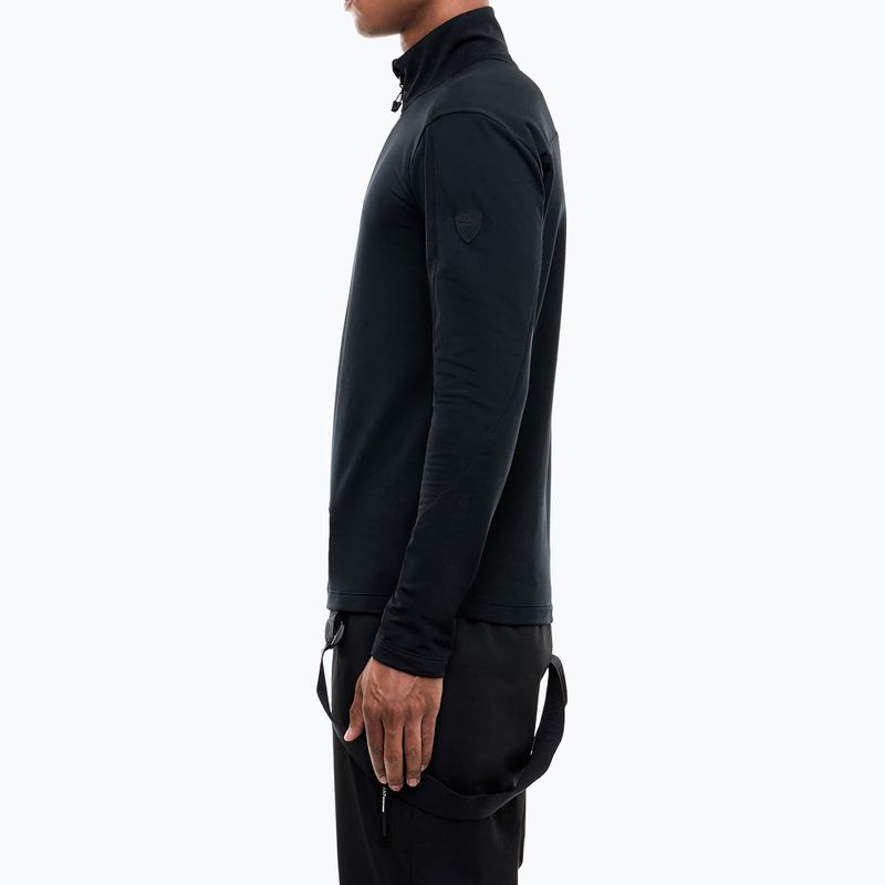 Pánská lyžařská mikina EA7 Emporio Armani Pure Powerstretch T-Top Half Zip black 4