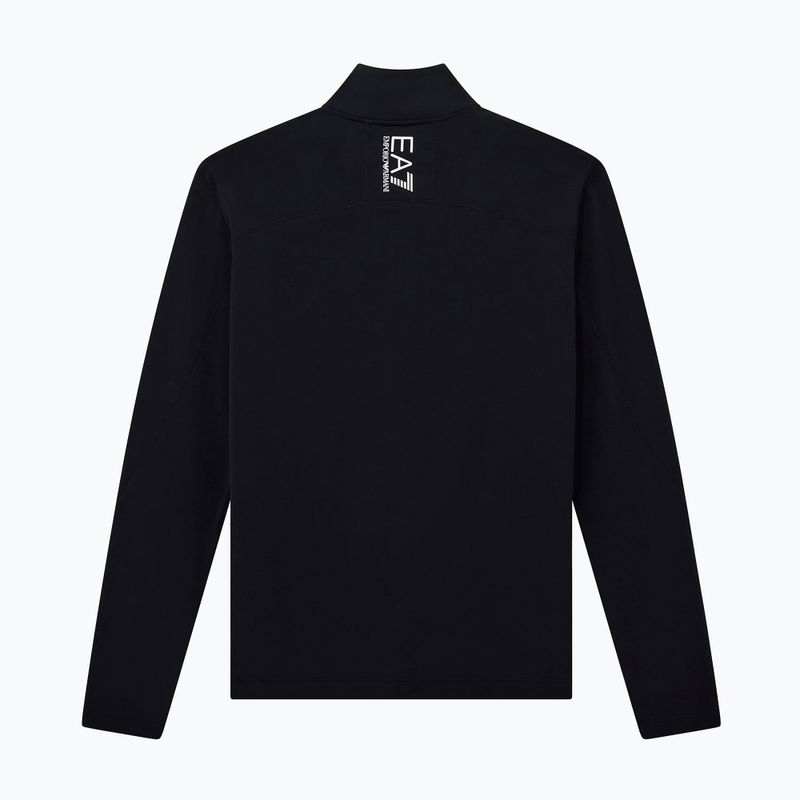 Pánská lyžařská mikina EA7 Emporio Armani Pure Powerstretch T-Top Half Zip black 7