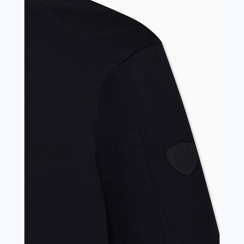 Pánská lyžařská mikina EA7 Emporio Armani Pure Powerstretch T-Top Half Zip black 8