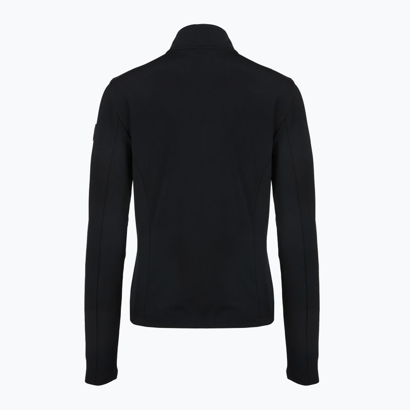 Dámská lyžařská mikina EA7 Emporio Armani Pure Powerstretch T-Top Half Zip black 2