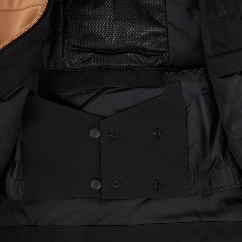 Dámská lyžařská bunda EA7 Emporio Armani Pure Softshell mocha mousse 9