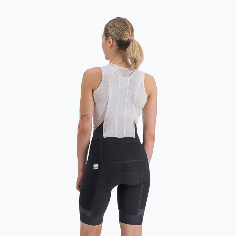 Sportful Supergiara Bibshort dámské cyklistické kraťasy černé 1120026.002 2