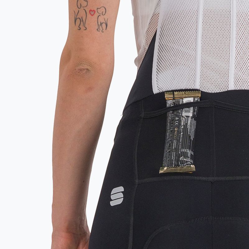 Sportful Supergiara Bibshort dámské cyklistické kraťasy černé 1120026.002 5