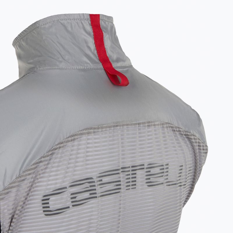 Dámská cyklistická vesta Castelli Aria W silver gray 4