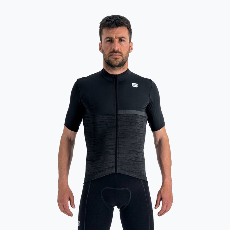 Pánský cyklistický dres Sportful Giara černý 1121020.002