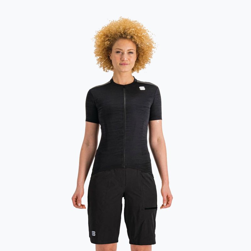 Dámské cyklistické šortky Sportful Giara Overshort černé 1122033.002