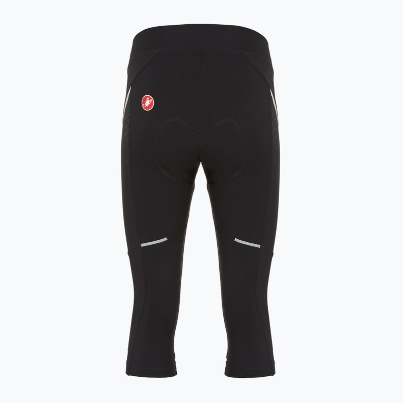 Dámské cyklistické šortky Castelli Velocissima 3 Knicker W black/silver 2