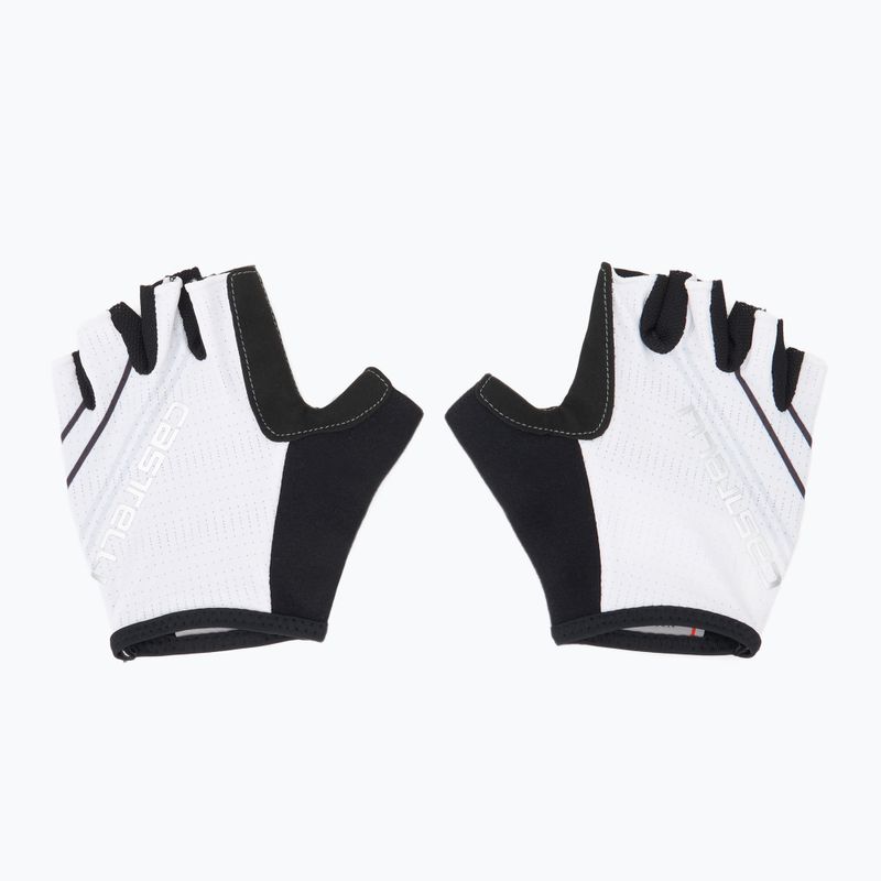 Dámské cyklistické rukavice Castelli Dolcissima 2 ivory/dark gray/silver gray 2