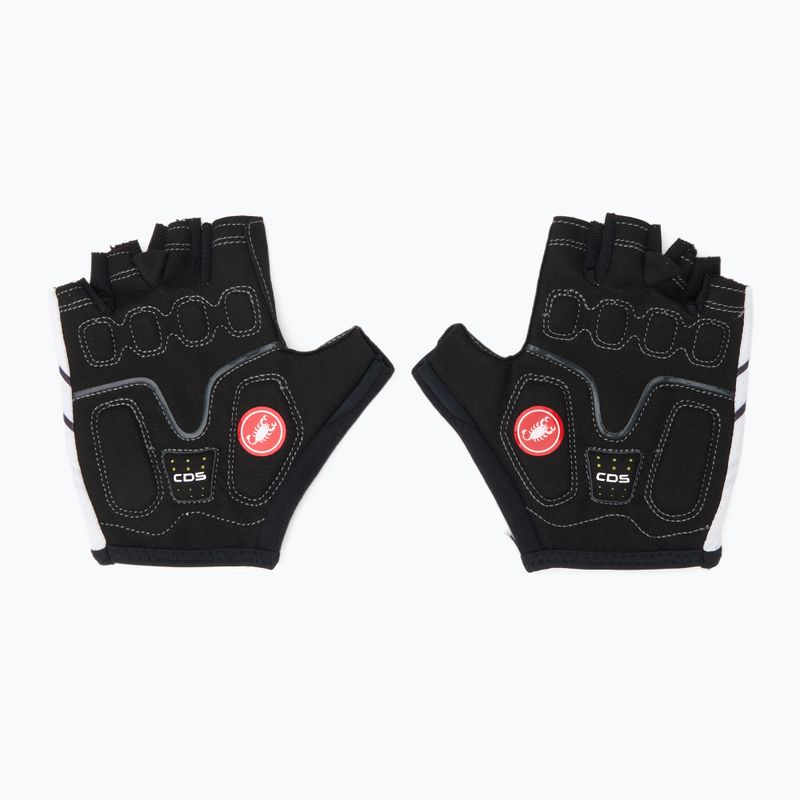 Dámské cyklistické rukavice Castelli Dolcissima 2 ivory/dark gray/silver gray 3