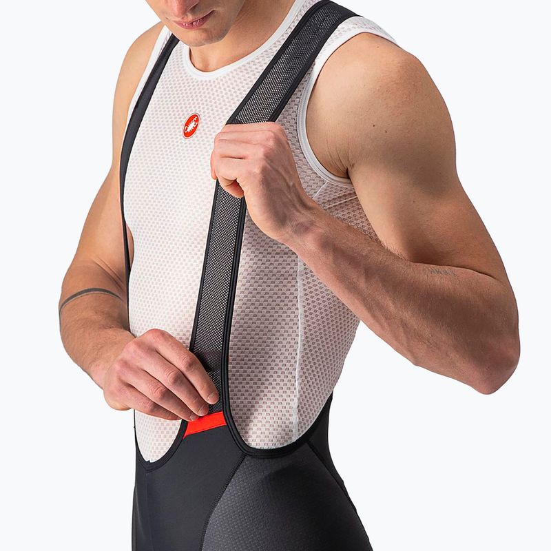 Pánské cyklistické šortky Castelli Competizione Kit black/silver gray 3