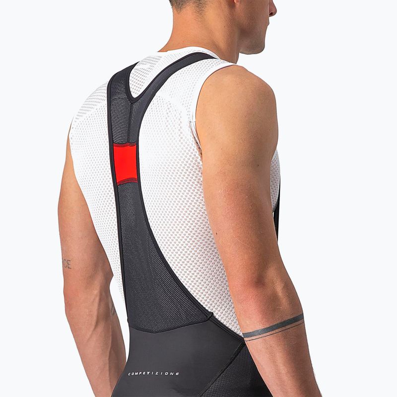 Pánské cyklistické šortky Castelli Competizione Kit black/silver gray 5