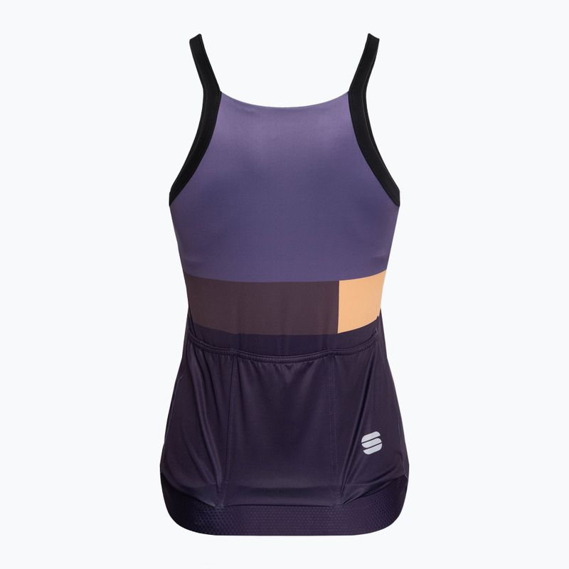 Dámský cyklistický dres Sportful Snap Top purple 1123024.502 4