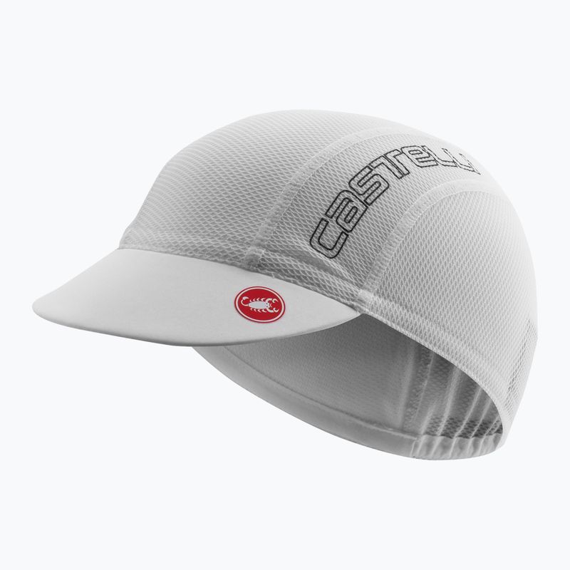 Cyklistická čepice Castelli A/C 2 white/cool gray