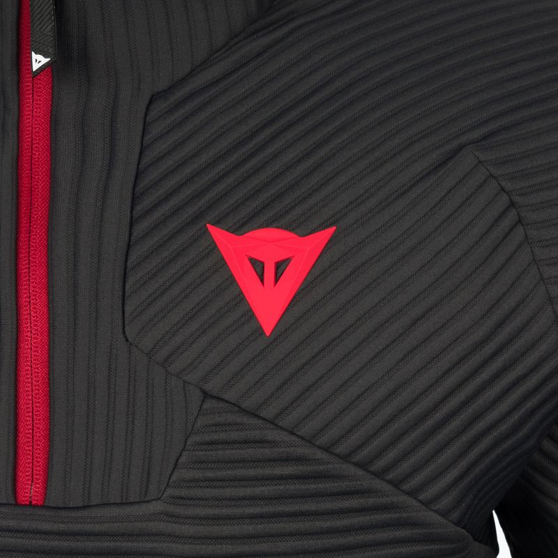 Pánská lyžařská mikina Dainese Hp Mid black n'pink 3