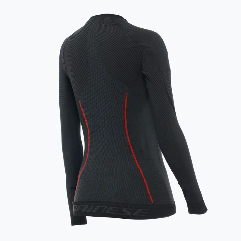 Dámské termo triko s dlouhým rukávem Dainese Thermo black/red 2