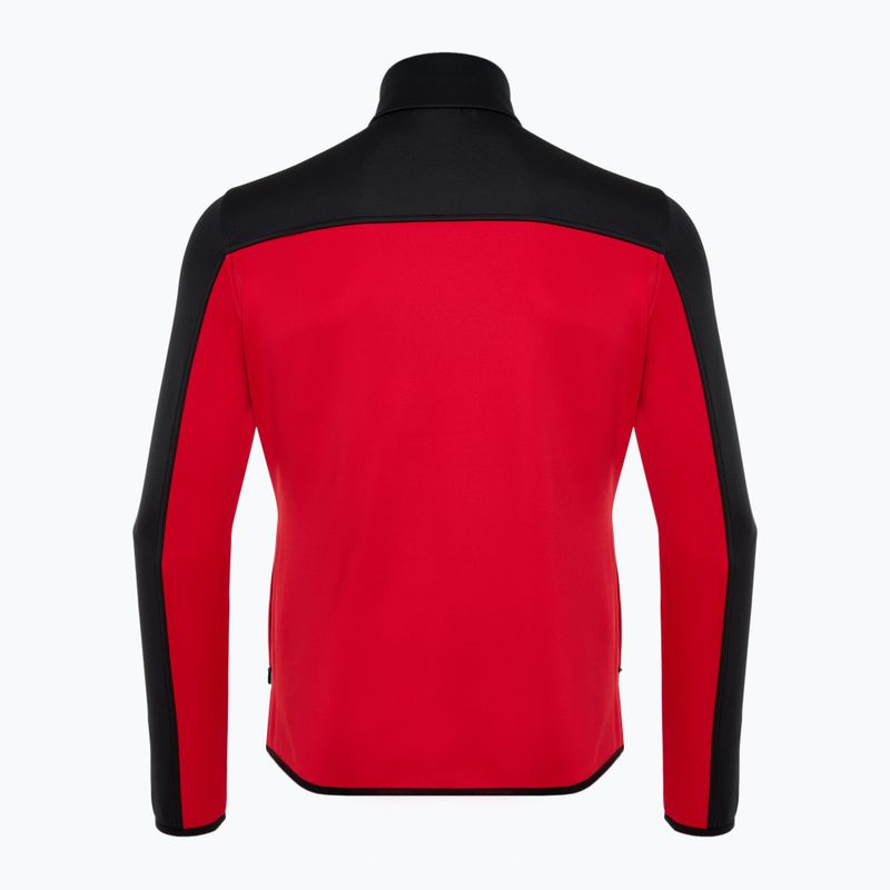 Pánská lyžařská mikina Dainese Espera Full Zip Mid racing red 2