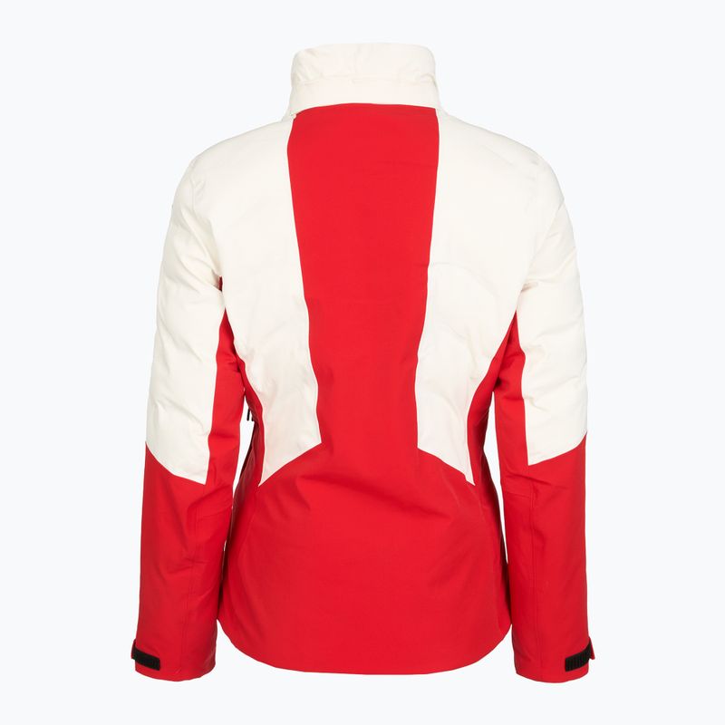 Dámská lyžařská bunda Dainese Zives Aerosense-Dry lily white/racing red 8