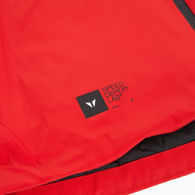 Pánská lyžařská bunda Dainese Speed Demon Lab Domeair Pro racing red/stretch limo 3