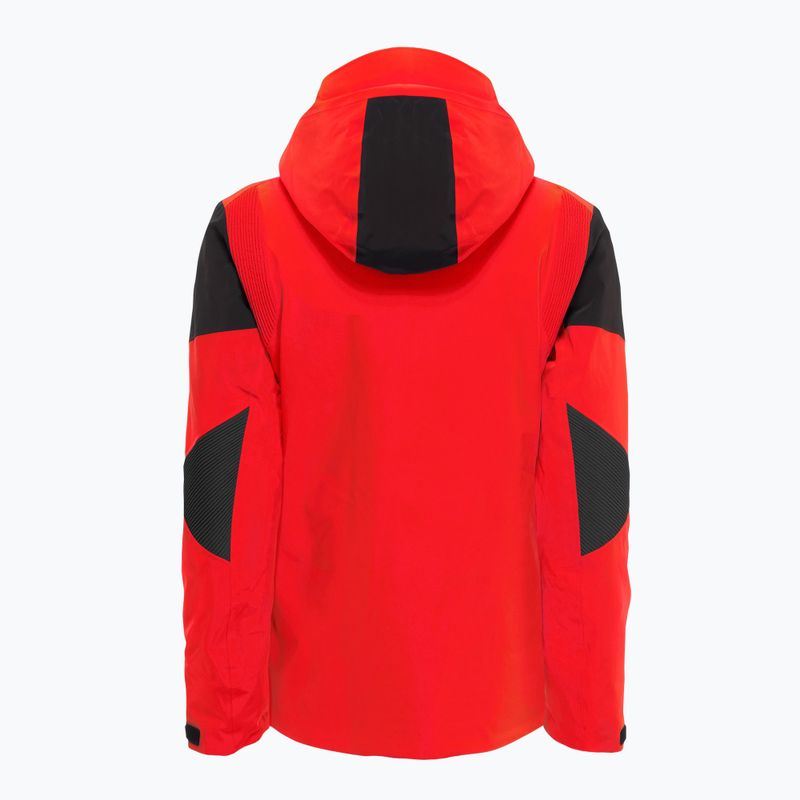 Pánská lyžařská bunda Dainese Speed Demon Lab Domeair Pro racing red/stretch limo 8